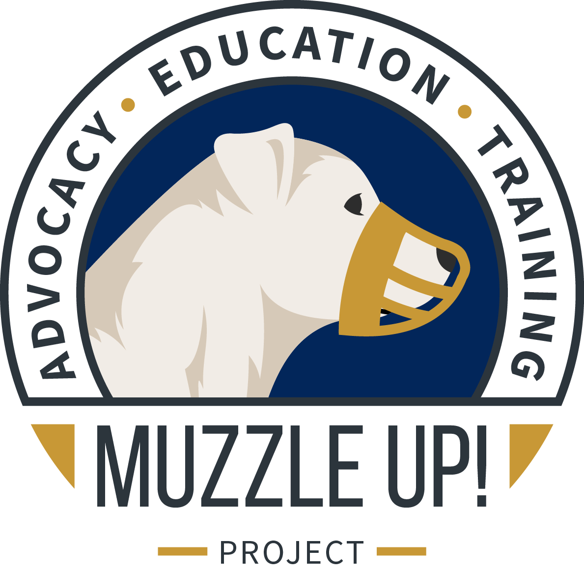 The Muzzle Up Project Logo